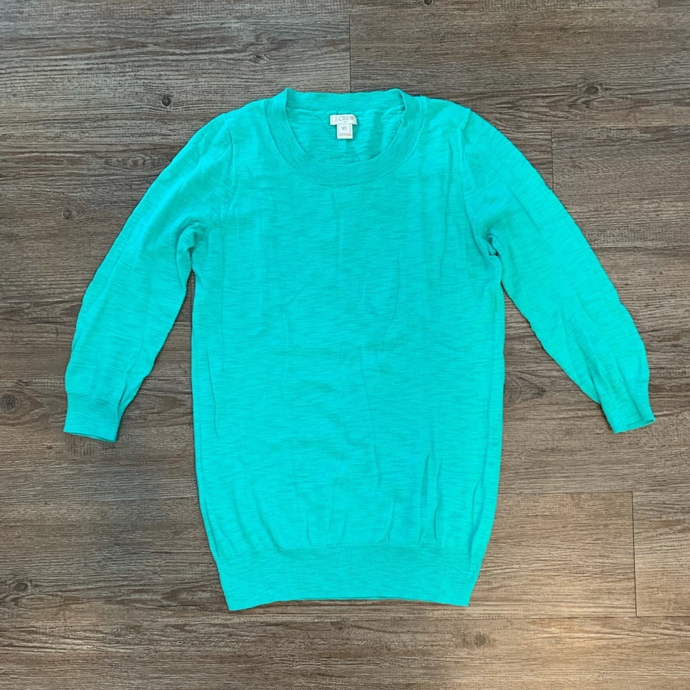 JCrew 3/4 lightweight sweater